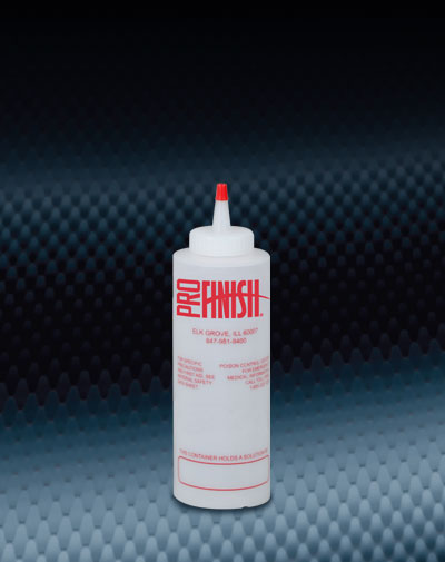 Pro Finish Accessories Polish Bottle All-Purpose Commercial Quality Made In The USA automotive car wash and detailing supplies