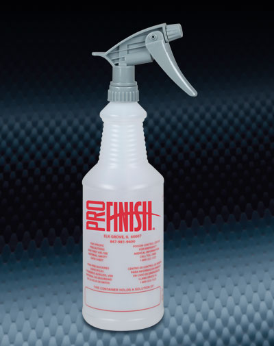 Pro Finish Accessories Heavy Duty Spray Bottle All-Purpose Spray Bottle Leak Proof Made In The USA automotive car wash and detailing supplies