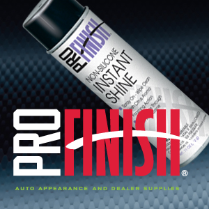 Pro Finish aerosol protectants
