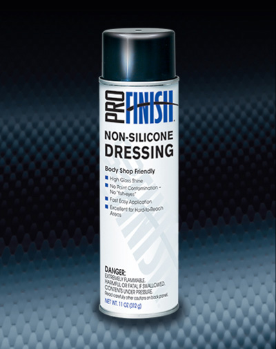Pro Finish BODY SHOP AEROSOL PROTECTANTS Non-Silicone Instant Shine Non-Silicone Dressing automotive car wash and detailing supplies