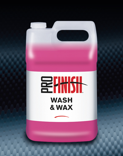 Pro Finish LIQUID SOAPS Wash & Wax with Carnauba automotive car wash and detailing supplies