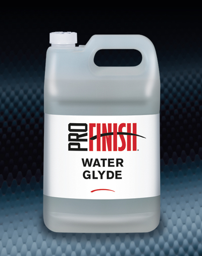 Pro Finish SPECIALTY PRODUCTS Water Glyde automotive car wash and detailing supplies